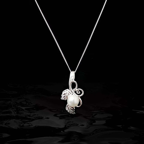 Sterling Silver with FWP Necklace-1pc