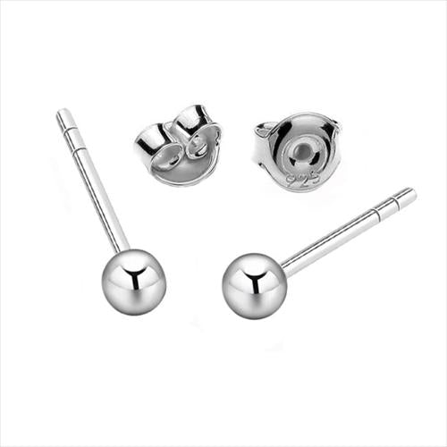 Sterling Silver Fancy Earring-1pair