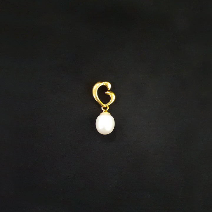 22K YG Fancy Pearl Pendant-1pc
