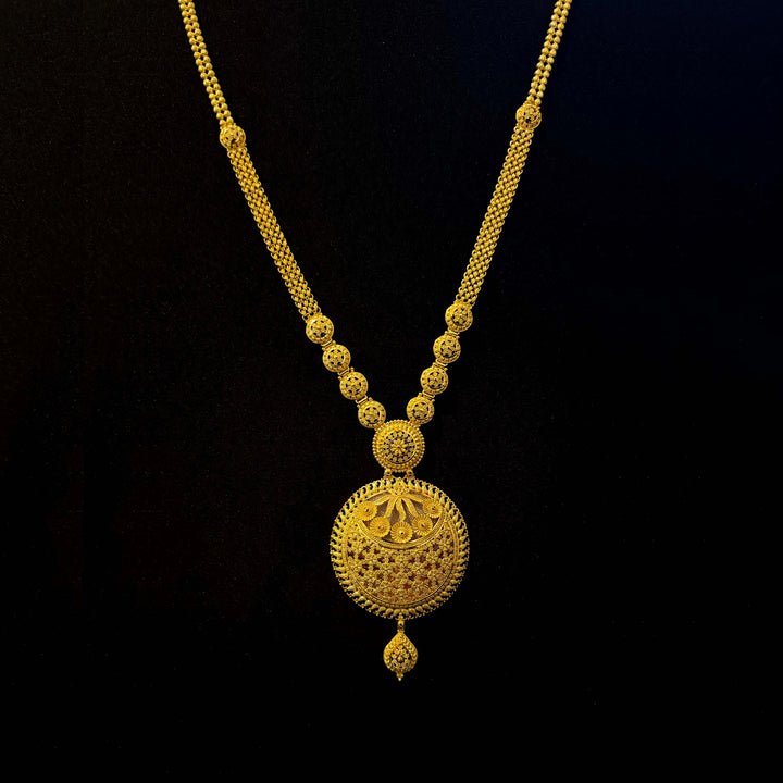 22K YG Ranihaar-1pc