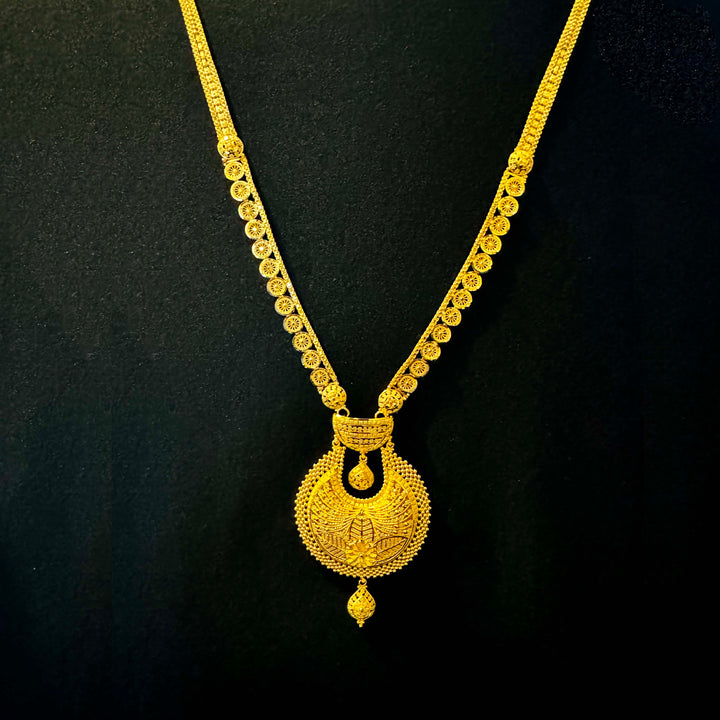 22K YG Ranihaar-1pc
