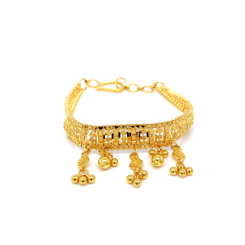 22K YG Fancy Bracelet-1pc