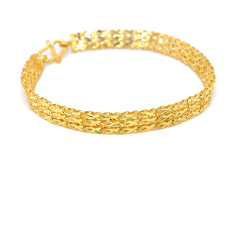 24K YG Fancy Bracelet-1pc