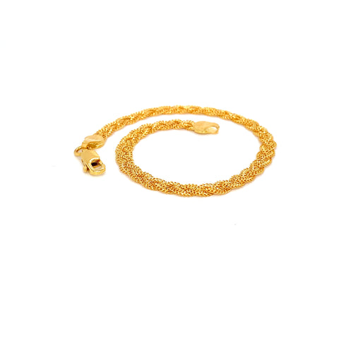 22K YG Fancy Bracelet-1pc