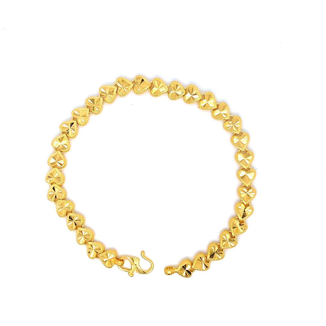 22K YG Fancy Bracelet-1pc