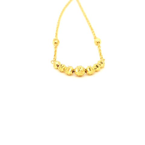 22K YG Fancy Necklace-1pc