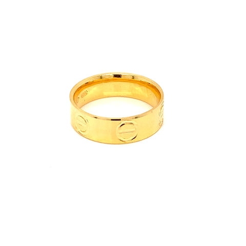 22K YG Cartier Ring-1pc