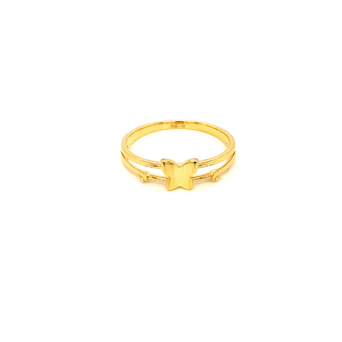 22K YG Fancy Ring-1pc