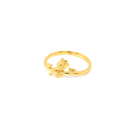 22K YG Fancy Ring-1pc