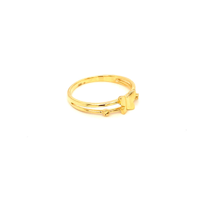 22K YG Fancy Ring-1pc