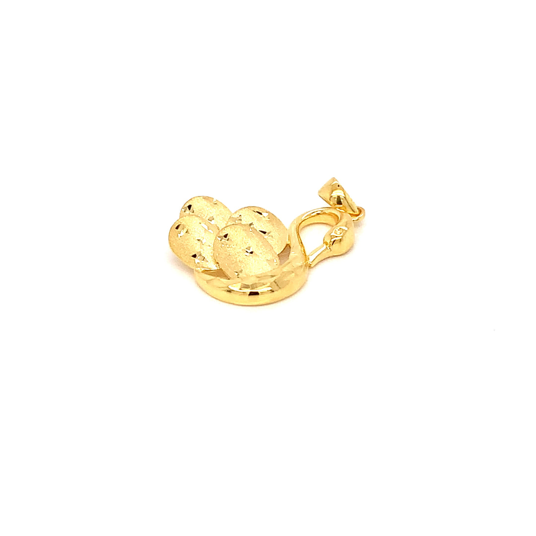 22K YG Fancy Pendant-1pc