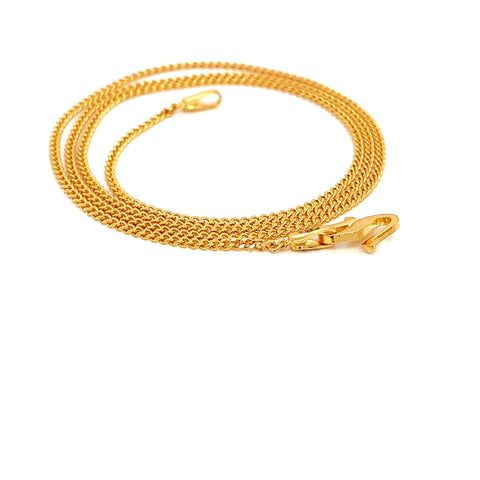 22K YG Cuban Chain-1pc