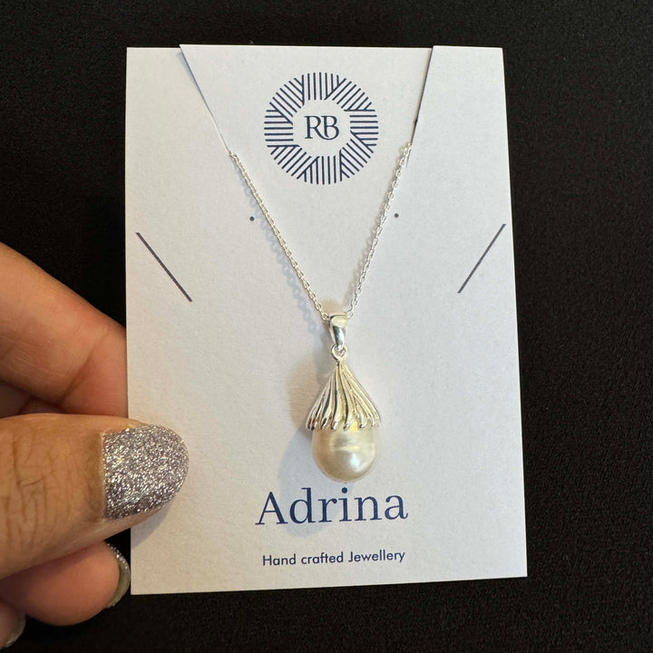 Sterling Silver with FWP Necklace-1pc