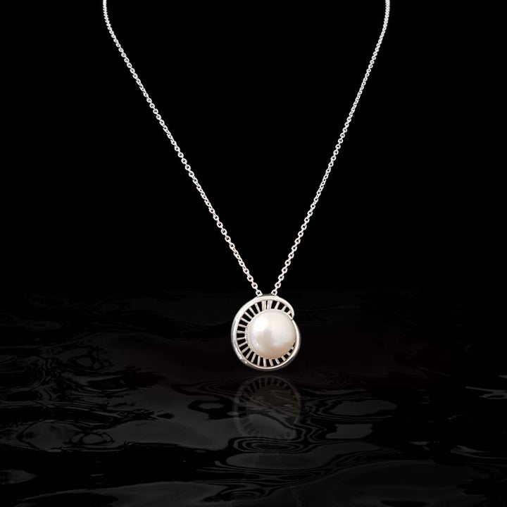 Sterling Silver with FWP Necklace-1pc