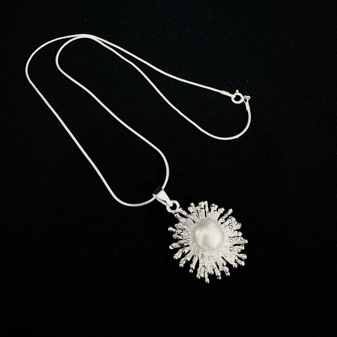 Sterling Silver with FWP Necklace-1pc