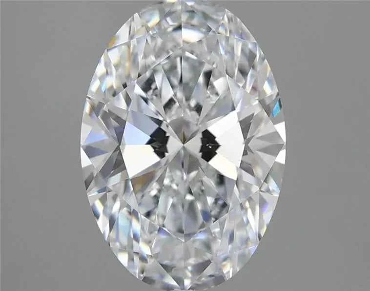 3.02ct Oval Lab Grown Diamond (Colour E, Clarity VVS2, IGI Certified)