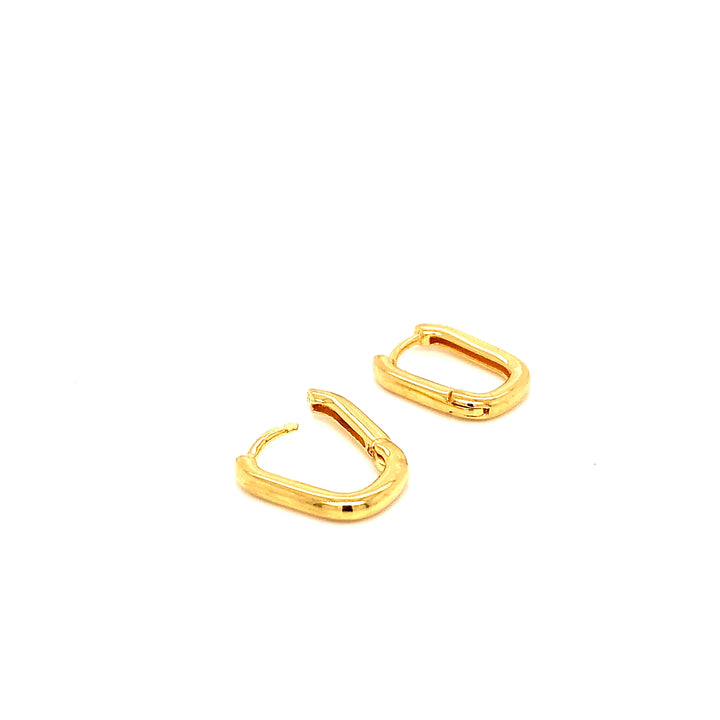 22K YG Fancy Earring-1pair