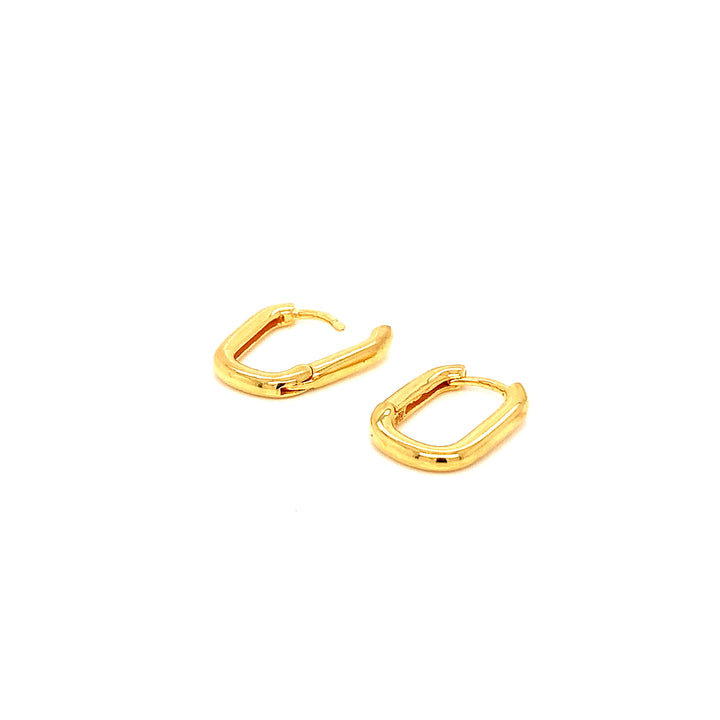 22K YG Fancy Earring-1pair
