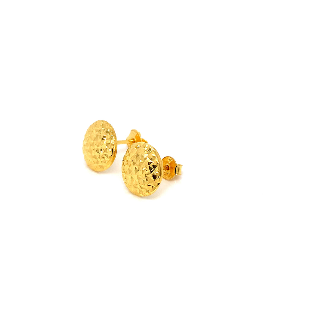 22K YG Fancy Earring-1pair