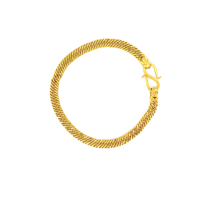 24K YG Fancy Bracelet-1pc