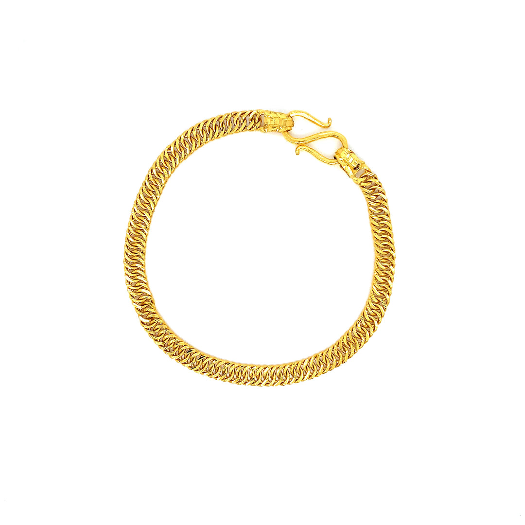 24K YG Fancy Bracelet-1pc