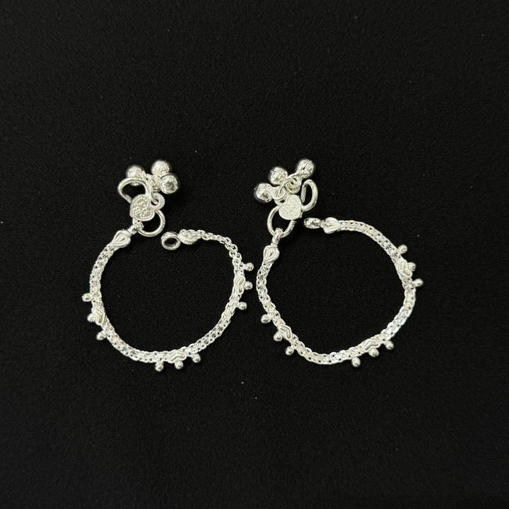 Sterling Silver Kids Anklet-1pair