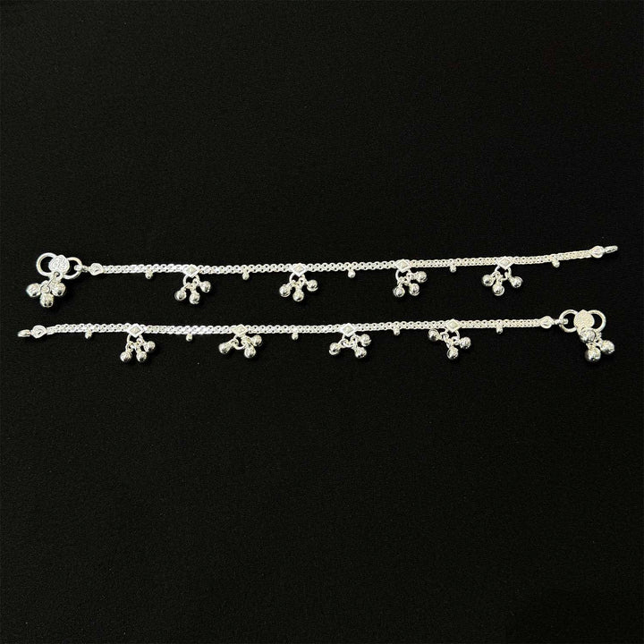 Sterling Silver Teenager Anklet-1pair