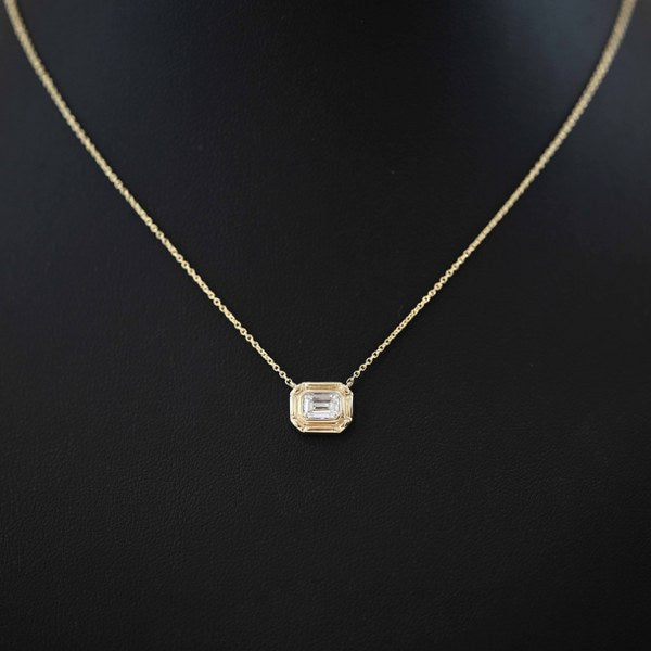 14K YG Diamond Necklace-1pc