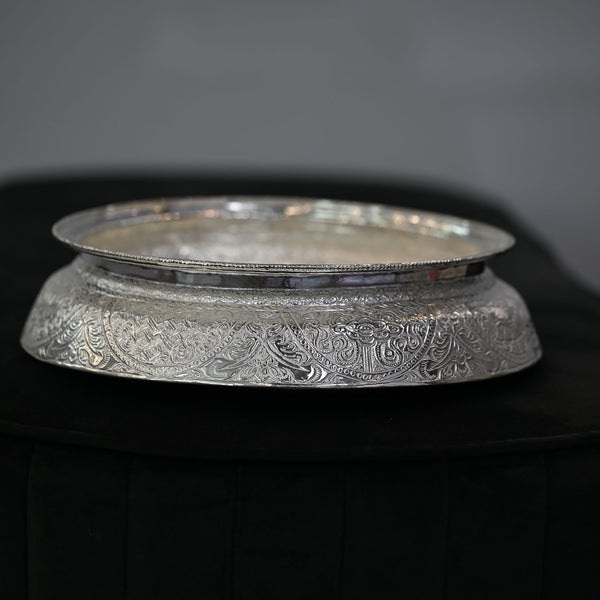 Silver Carved Kota-1pc