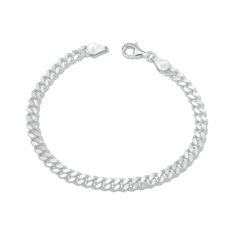 Sterling Silver Cuban Bracelet-1pc