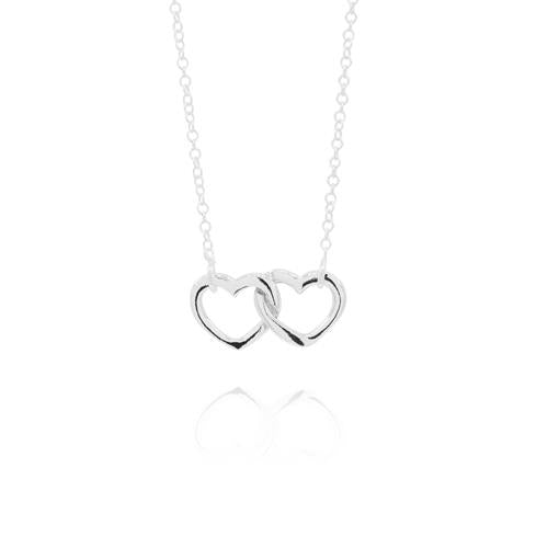 Sterling Silver Heart Necklace-1pc