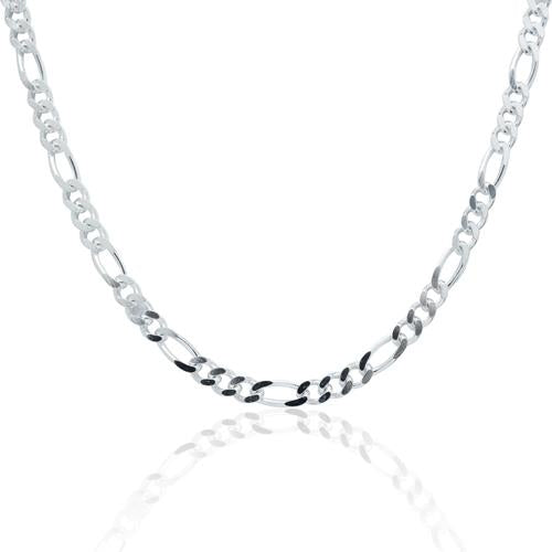 Sterling Silver Figaro Chain-1pc