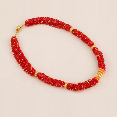 Traditional YG Red Pote Tilhari-1pc