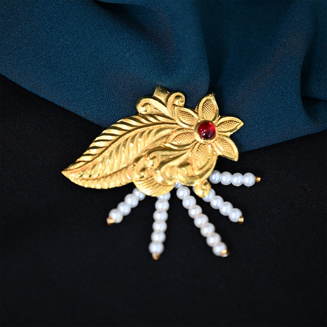 Traditional YG Simulant Pearl Chandrama-1pc