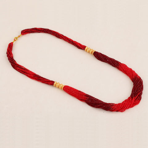 Traditional YG Red Pote Side Tilhari-1pc