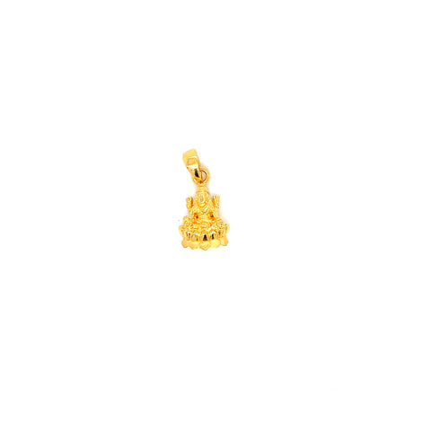 22K YG Ganesh Pendant-1pc