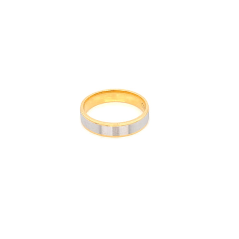 22K YG Band Ring-1pc