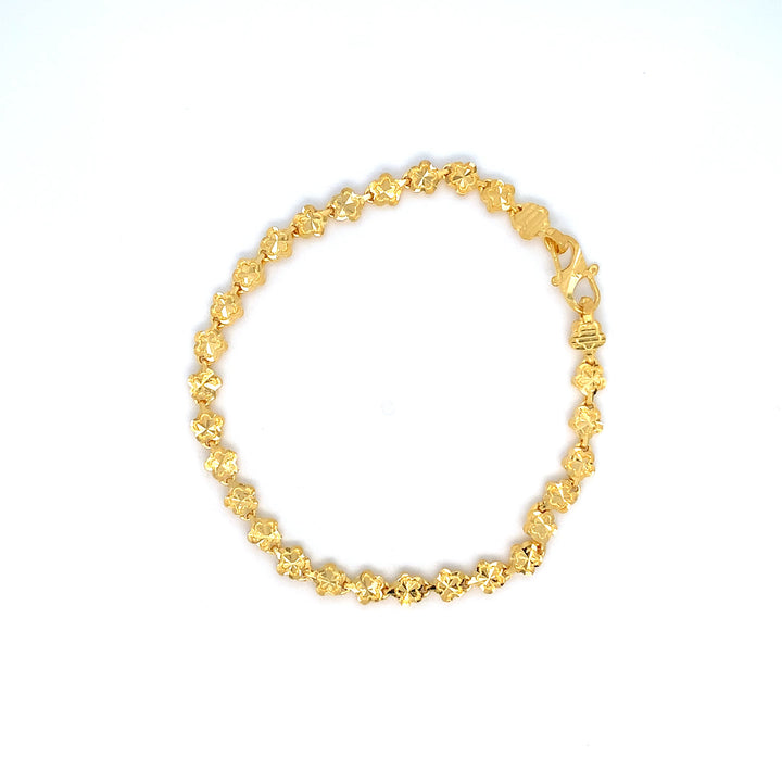 22K YG Fancy Bracelet-1pc