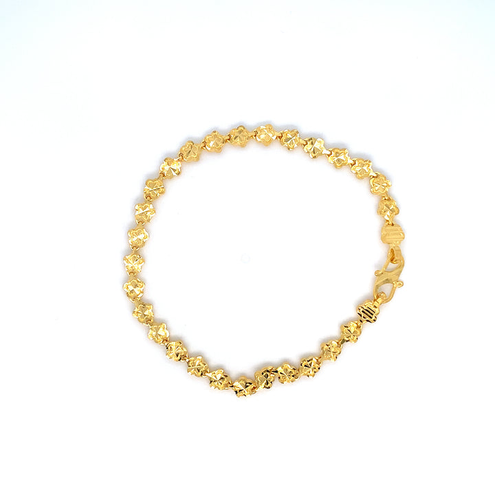22K YG Fancy Bracelet-1pc