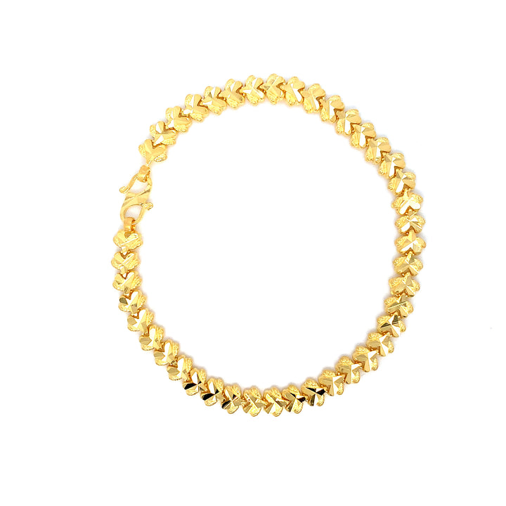 22K YG Fancy Bracelet-1pc