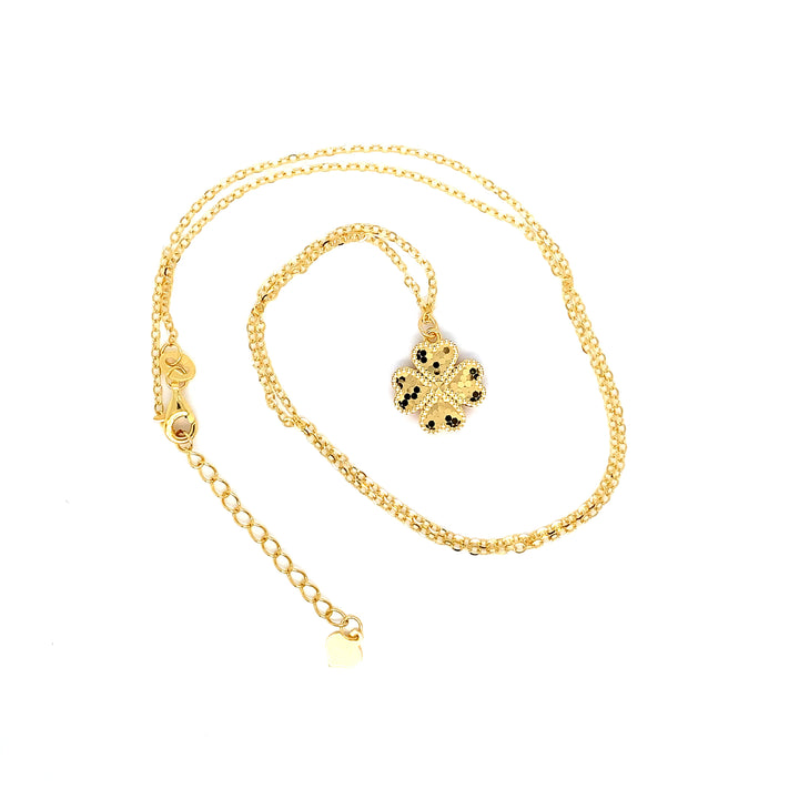22K YG Fancy Adjustable Necklace-1pc