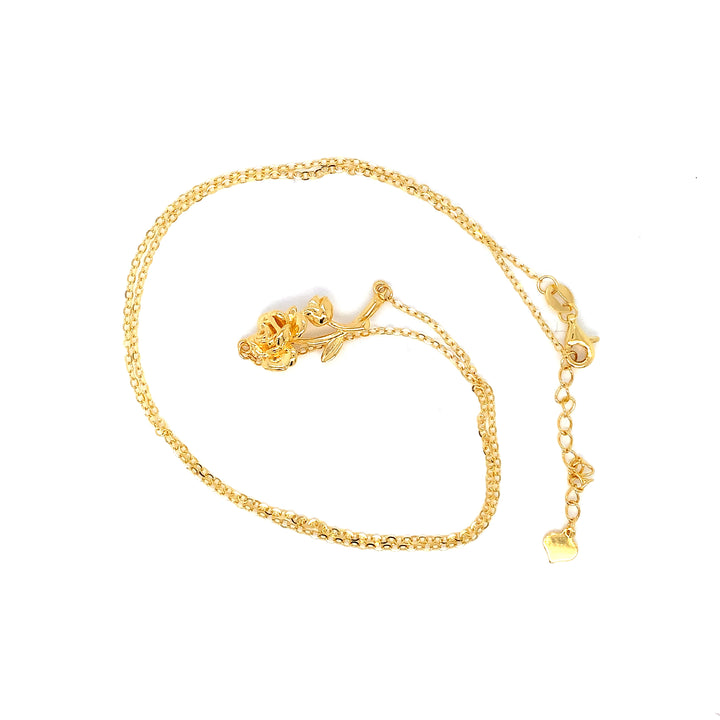 22K YG Fancy Adjustable Necklace-1pc