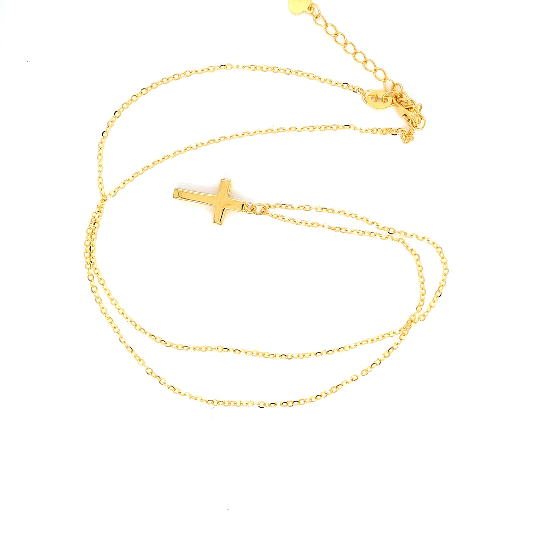 22K YG Fancy Adjustable Necklace-1pc