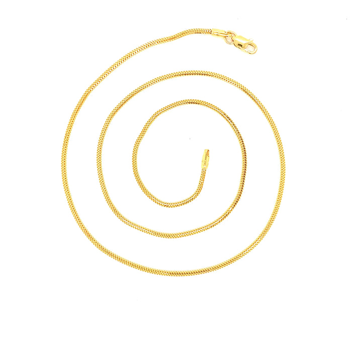 22K YG Box Chain-1pc