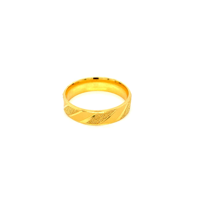 22K YG Fancy Ring-1pc