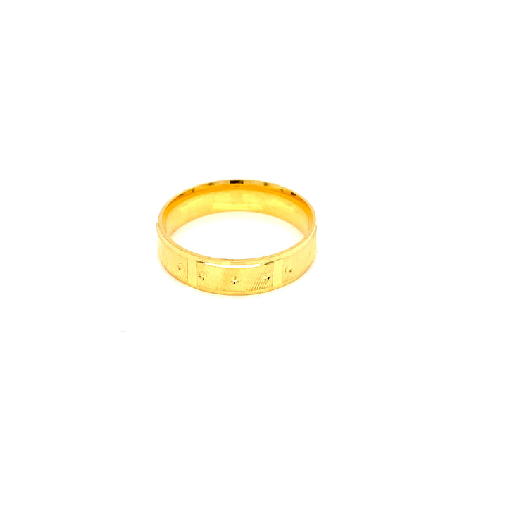 22K YG Fancy Ring-1pc