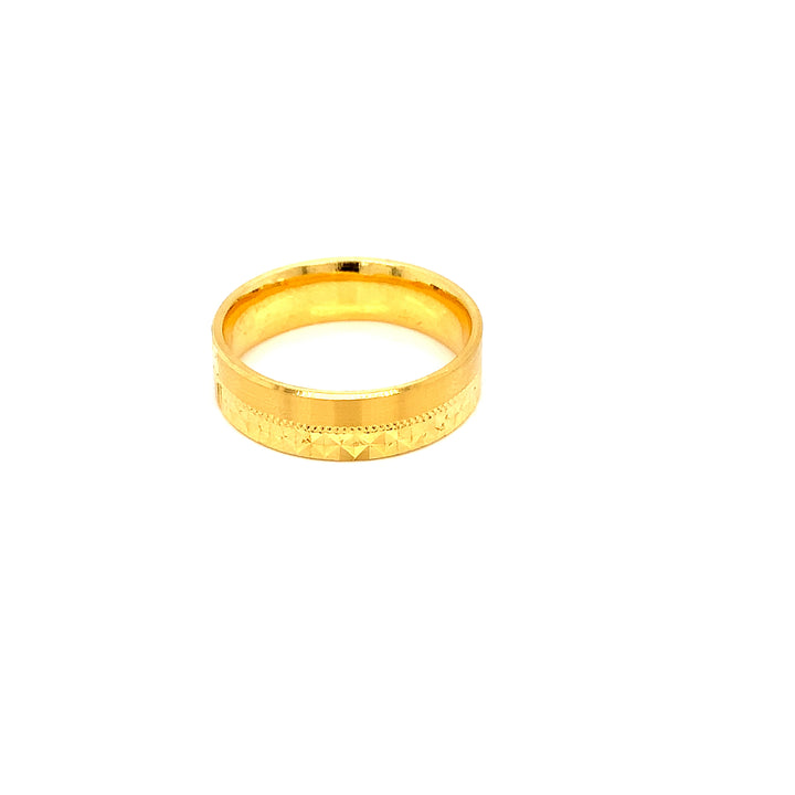 22K YG Fancy Ring-1pc