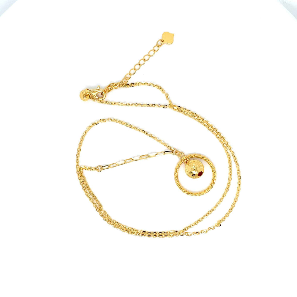 22K YG Fancy Necklace-1pc