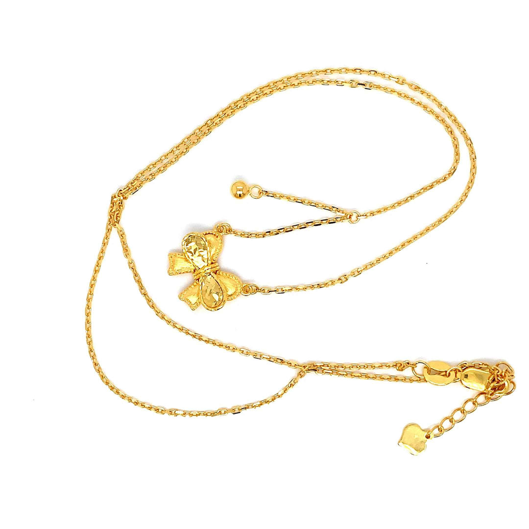 22K YG Fancy Necklace-1pc