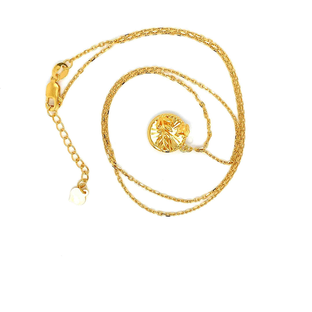 22K YG Fancy Necklace-1pc